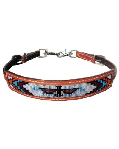 COLLIER DE CHASSE WESTERN AMERICAIN TRAVAIL POOLS LAKOTA WEST COAST H WEST