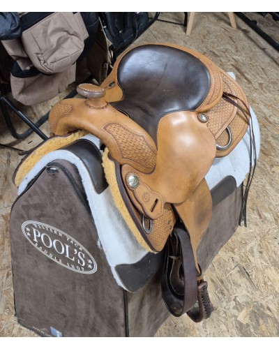 SELLE WESTERN OCCASION EQUITATION AMERICAINE USA CONTINENTAL
