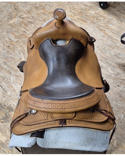 SELLE WESTERN OCCASION EQUITATION AMERICAINE USA CONTINENTAL