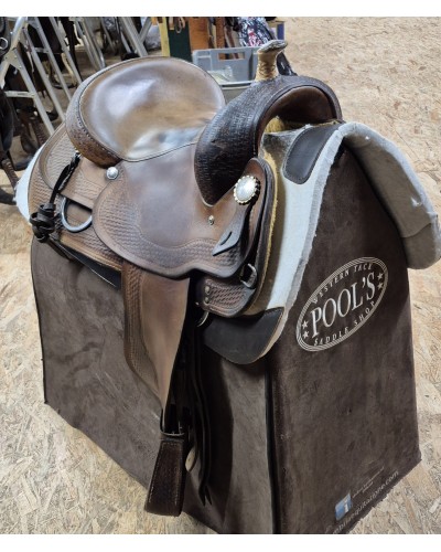 SELLE WESTERN OCCASION EQUITATION AMERICAINE USA CONTINENTAL