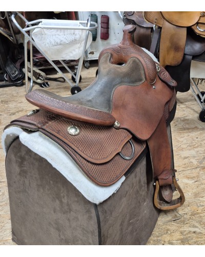 SELLE WESTERN OCCASION EQUITATION AMERICAINE USA CONTINENTAL