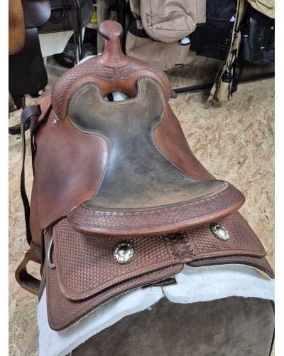 SELLE WESTERN OCCASION EQUITATION AMERICAINE USA CONTINENTAL
