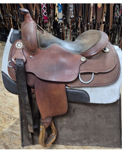 SELLE WESTERN OCCASION EQUITATION AMERICAINE USA CONTINENTAL