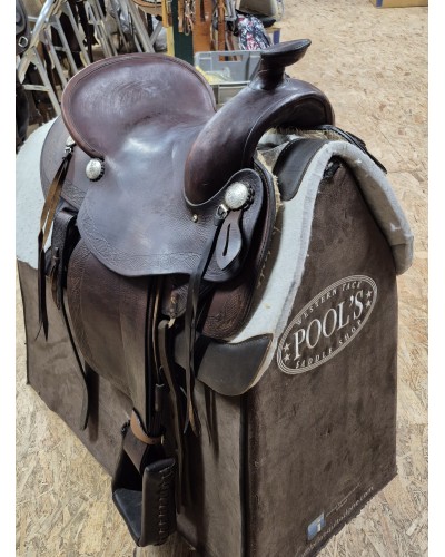 SELLE WESTERN OCCASION EQUITATION AMERICAINE USA CONTINENTAL