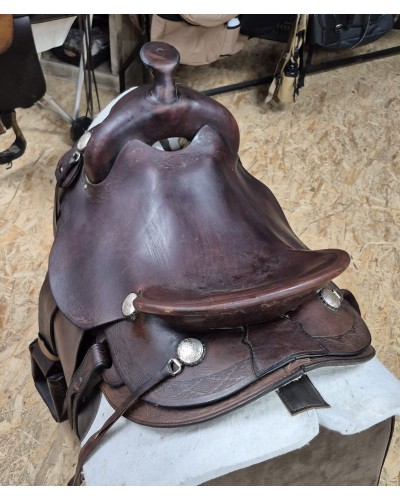 SELLE WESTERN OCCASION EQUITATION AMERICAINE USA CONTINENTAL
