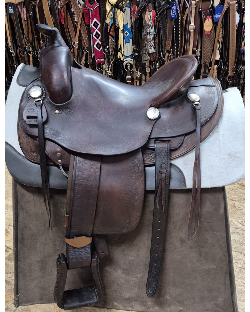 SELLE WESTERN OCCASION EQUITATION AMERICAINE USA CONTINENTAL