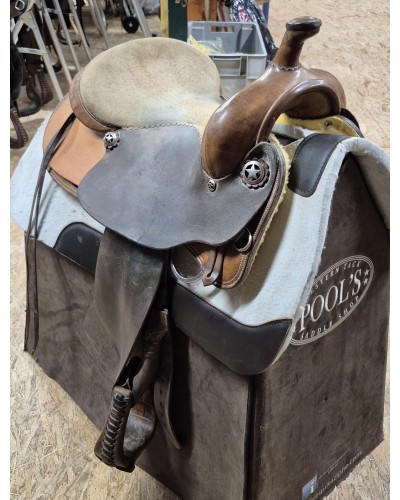 SELLE WESTERN OCCASION EQUITATION AMERICAINE USA CONTINENTAL