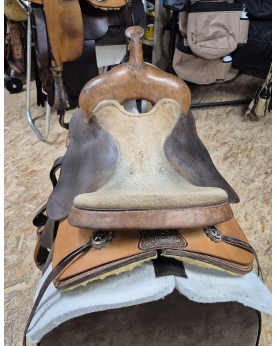 SELLE WESTERN OCCASION EQUITATION AMERICAINE USA CONTINENTAL