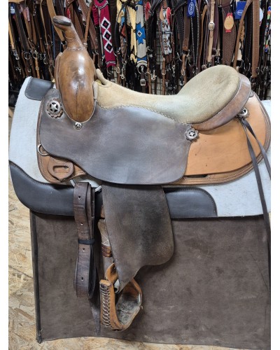 SELLE WESTERN OCCASION EQUITATION AMERICAINE USA CONTINENTAL