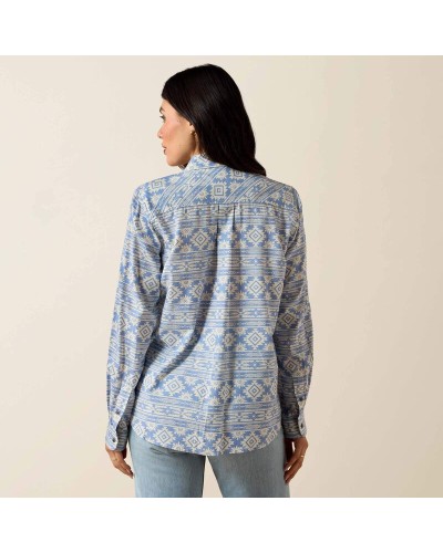 CHEMISE WESTERN AMERICAINE WRANGLER JACK DANIELS STARS AND STRIPES