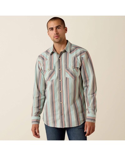 CHEMISE WESTERN AMERICAINE WRANGLER JACK DANIELS STARS AND STRIPES