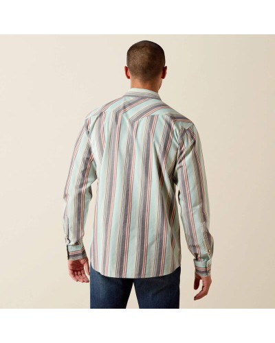 CHEMISE WESTERN AMERICAINE WRANGLER JACK DANIELS STARS AND STRIPES