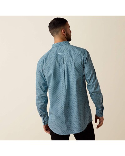 CHEMISE WESTERN AMERICAINE WRANGLER JACK DANIELS STARS AND STRIPES