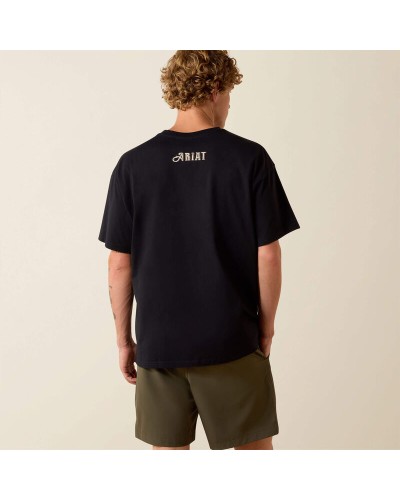 CHEMISE WESTERN AMERICAINE WRANGLER JACK DANIELS STARS AND STRIPES