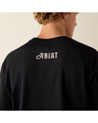 CHEMISE WESTERN AMERICAINE WRANGLER JACK DANIELS STARS AND STRIPES