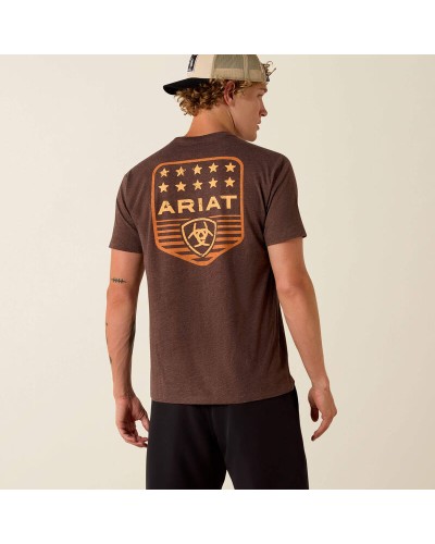 CHEMISE WESTERN AMERICAINE WRANGLER JACK DANIELS STARS AND STRIPES