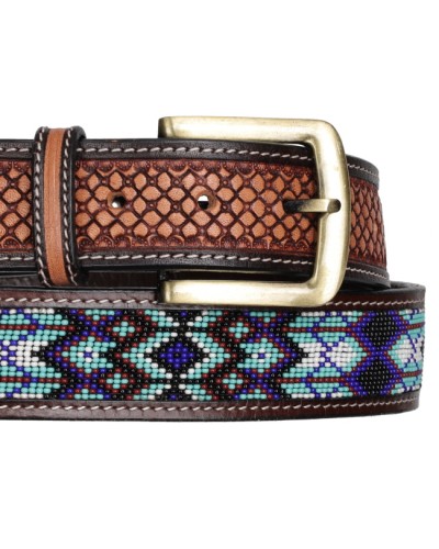 CEINTURE WESTERN STARS AND STRIPES SHOWMAN MEXICAINE USA EQUITATION SHOW