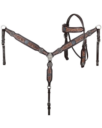 BRIDON WESTERN TRAVAIL HW SADDLERY LAKOTA POOLS WESTERN AMERICAIN