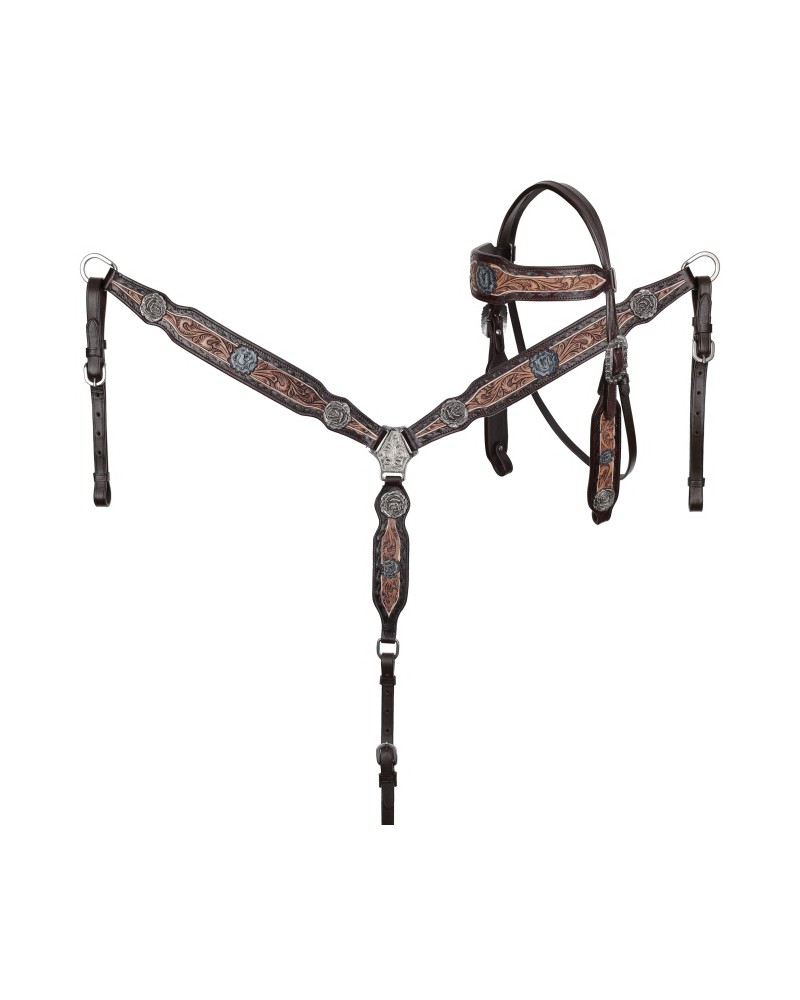 BRIDON WESTERN TRAVAIL HW SADDLERY LAKOTA POOLS WESTERN AMERICAIN