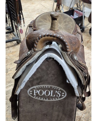 SELLE WESTERN OCCASION EQUITATION AMERICAINE USA CONTINENTAL