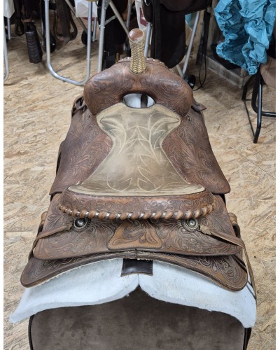 SELLE WESTERN OCCASION EQUITATION AMERICAINE USA CONTINENTAL