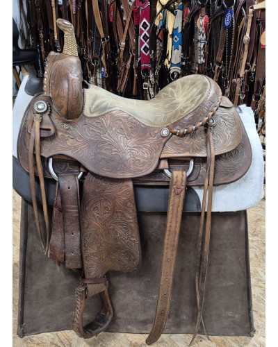SELLE WESTERN OCCASION EQUITATION AMERICAINE USA CONTINENTAL