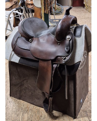 SELLE WESTERN OCCASION EQUITATION AMERICAINE USA CONTINENTAL