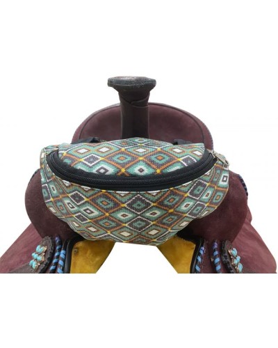 sacoche cuir bagagerie western selle américaine