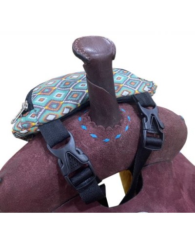 sacoche cuir bagagerie western selle américaine