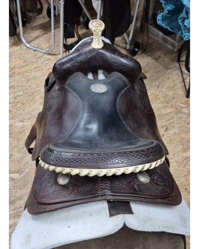 SELLE WESTERN OCCASION EQUITATION AMERICAINE USA CONTINENTAL