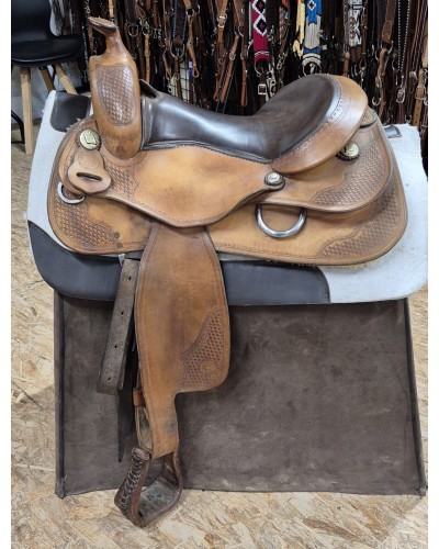 SELLE WESTERN OCCASION EQUITATION AMERICAINE USA CONTINENTAL