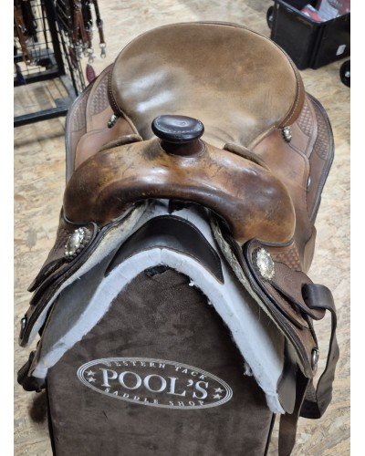 SELLE WESTERN OCCASION EQUITATION AMERICAINE USA CONTINENTAL