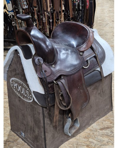 SELLE WESTERN OCCASION EQUITATION AMERICAINE USA CONTINENTAL