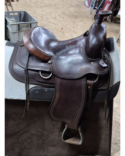 SELLE WESTERN OCCASION EQUITATION AMERICAINE USA CONTINENTAL