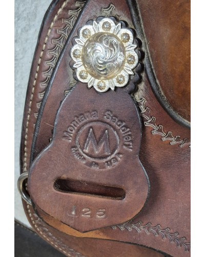 SELLE WESTERN OCCASION EQUITATION AMERICAINE USA CONTINENTAL