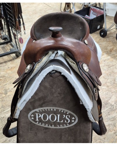 SELLE WESTERN OCCASION EQUITATION AMERICAINE USA CONTINENTAL