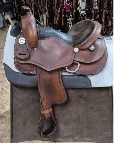 SELLE WESTERN OCCASION EQUITATION AMERICAINE USA CONTINENTAL