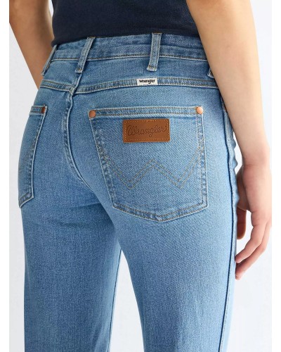 jeans wrangler femme travail denim equitation western