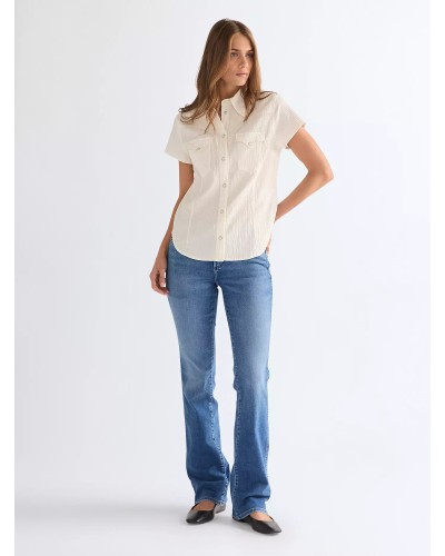 jeans wrangler femme travail denim equitation western