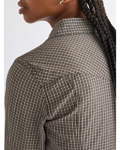 CHEMISE WESTERN AMERICAINE WRANGLER JACK DANIELS STARS AND STRIPES