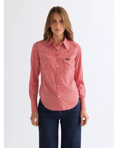 CHEMISE WESTERN AMERICAINE WRANGLER JACK DANIELS STARS AND STRIPES