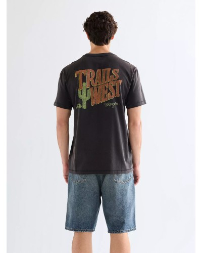 CHEMISE WESTERN AMERICAINE WRANGLER JACK DANIELS STARS AND STRIPES