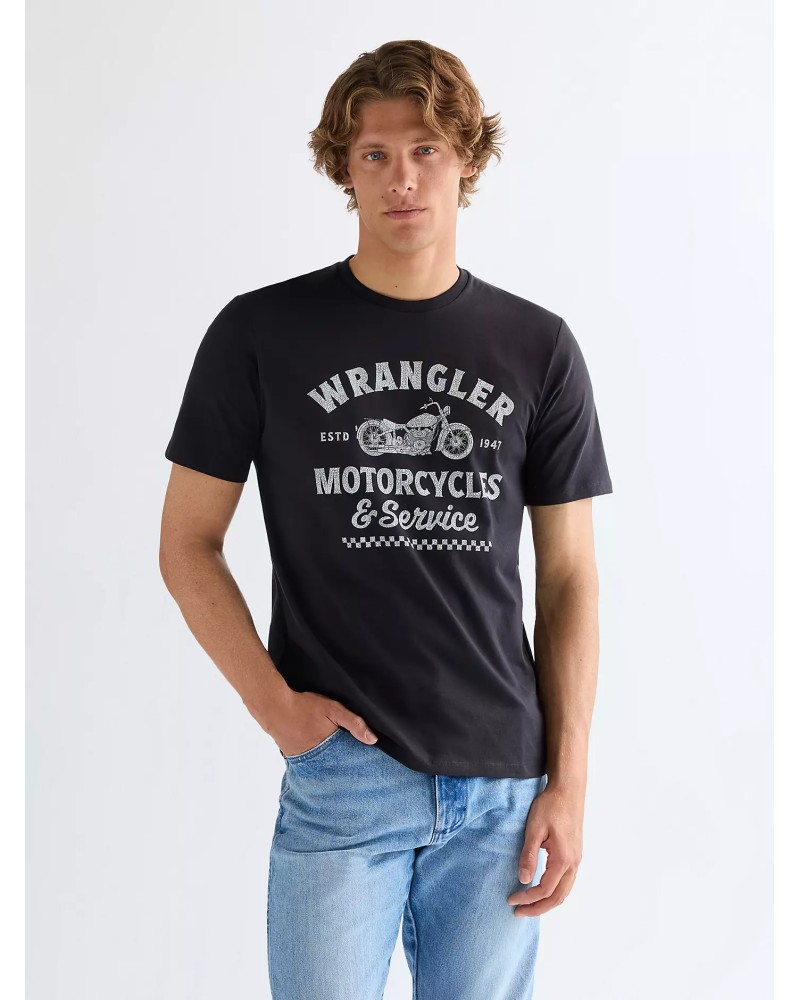 CHEMISE WESTERN AMERICAINE WRANGLER JACK DANIELS STARS AND STRIPES