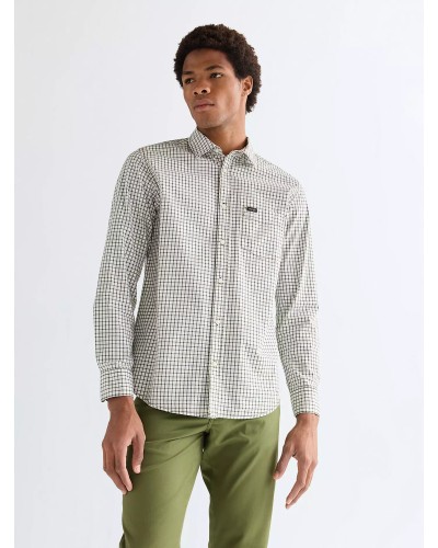 CHEMISE WESTERN AMERICAINE WRANGLER JACK DANIELS STARS AND STRIPES