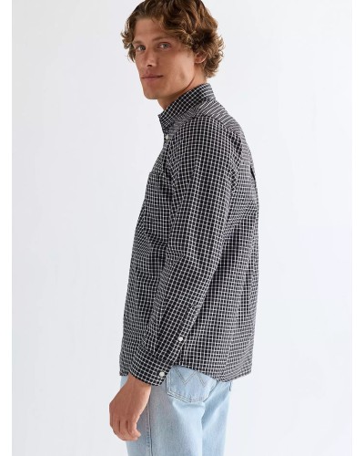 CHEMISE WESTERN AMERICAINE WRANGLER JACK DANIELS STARS AND STRIPES