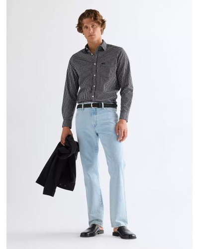 CHEMISE WESTERN AMERICAINE WRANGLER JACK DANIELS STARS AND STRIPES