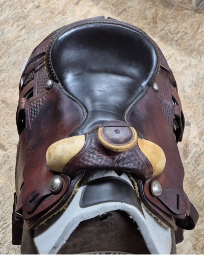 SELLE WESTERN OCCASION EQUITATION AMERICAINE USA CONTINENTAL