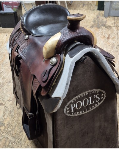 SELLE WESTERN OCCASION EQUITATION AMERICAINE USA CONTINENTAL