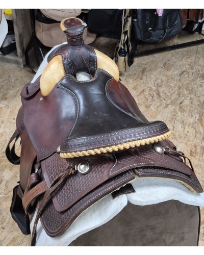 SELLE WESTERN OCCASION EQUITATION AMERICAINE USA CONTINENTAL