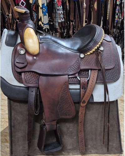SELLE WESTERN OCCASION EQUITATION AMERICAINE USA CONTINENTAL